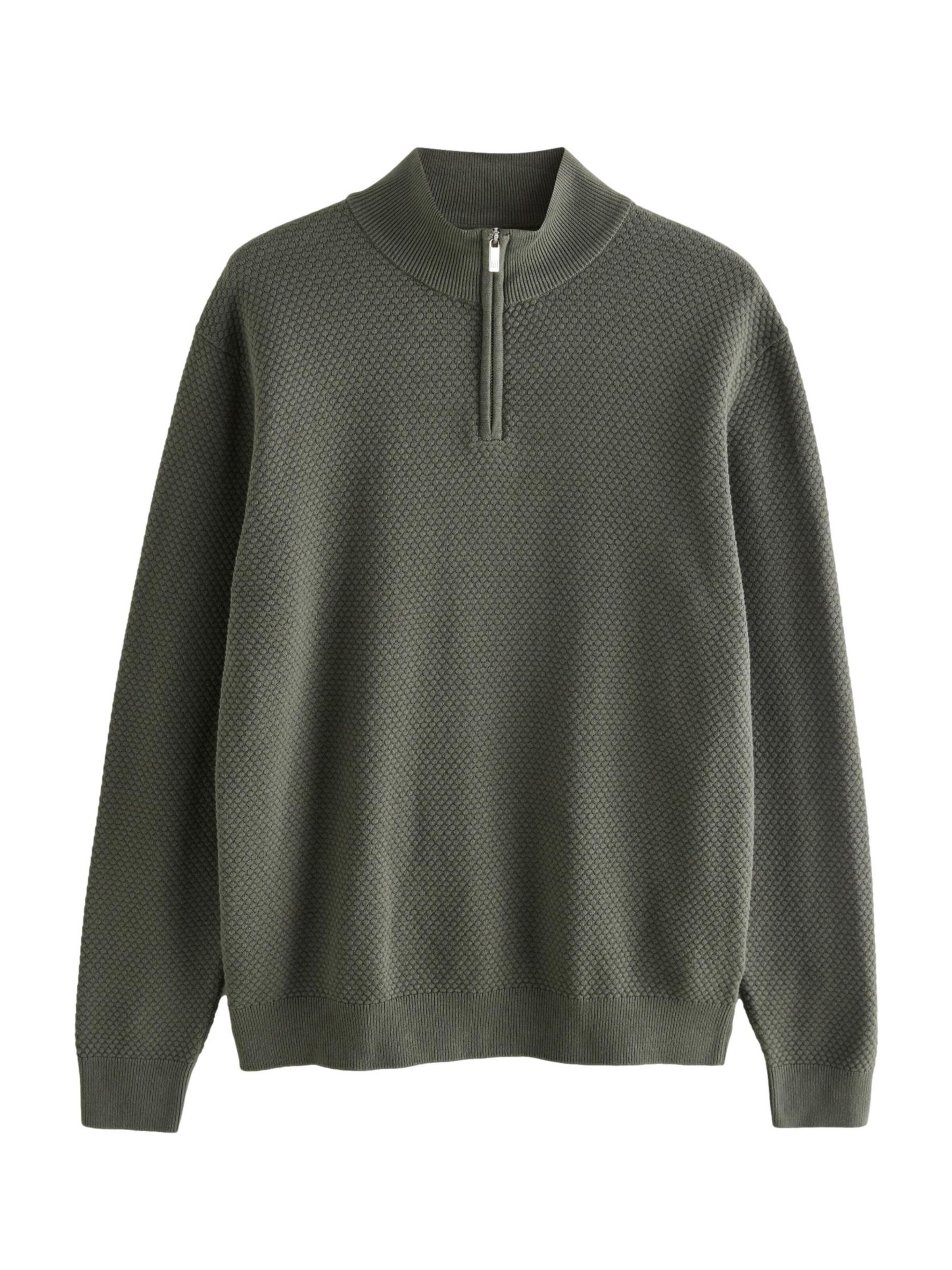 Next Свитер в Зеленый: спереди