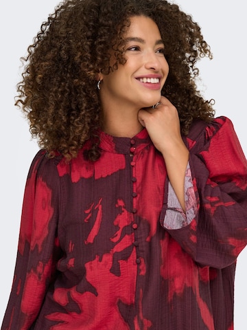 Chemisier 'CARCamille' ONLY Carmakoma en rouge
