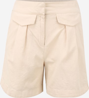 Selected Femme Petite Regular Shorts 'Cecilie' in Beige: predná strana