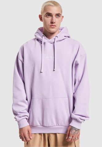 Sweat-shirt Karl Kani en violet : devant