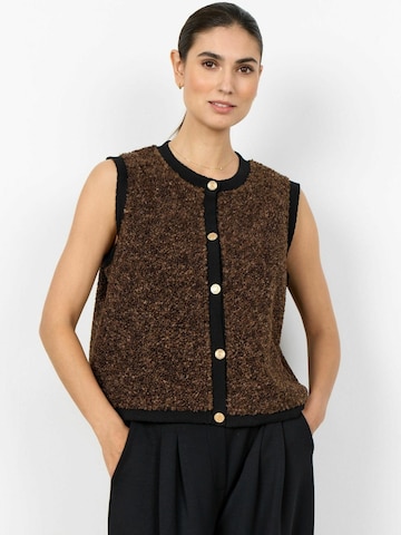 Soyaconcept - Colete ' SC-BESSIE ' em castanho: frente