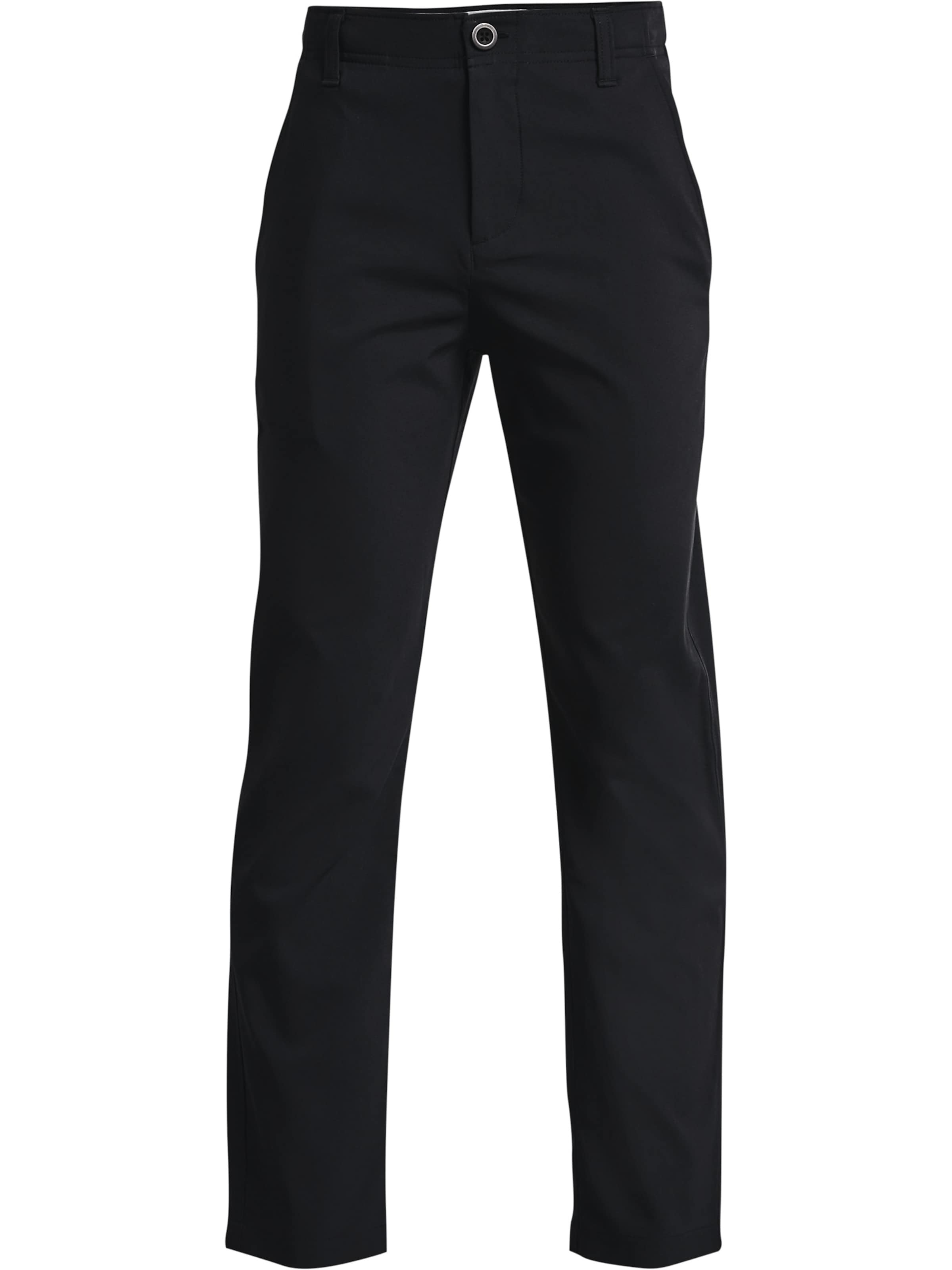 UNDER ARMOUR Regular Sports trousers in Black: front