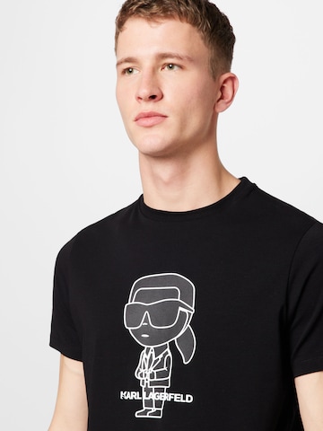 Karl Lagerfeld - Camiseta en negro