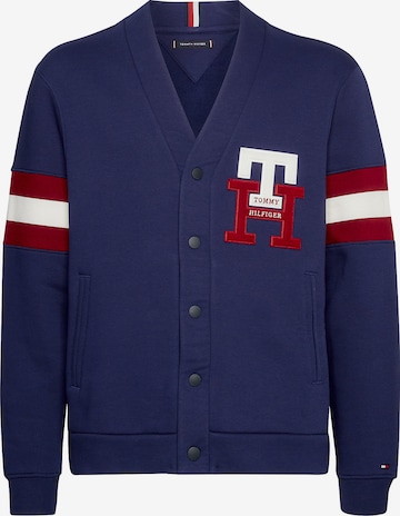 TOMMY HILFIGER Sweatvest in Blauw: voorkant