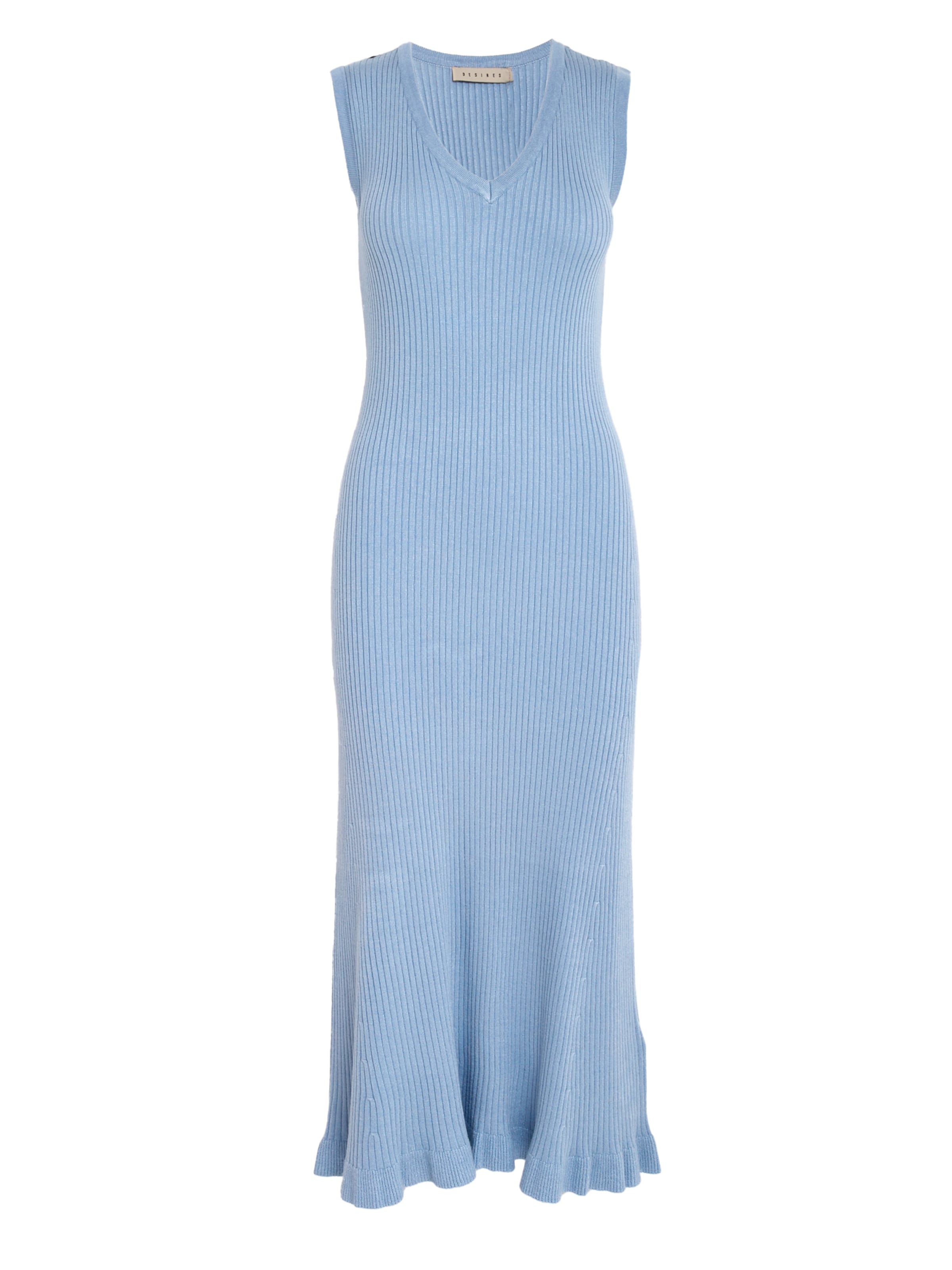 Robes en maille 'Aneli' DESIRES en bleu : devant