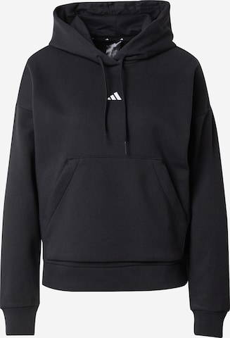 ADIDAS SPORTSWEAR Urheilullinen collegepaita värissä musta: etupuoli