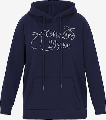 MYMO - Sudadera en azul: frente