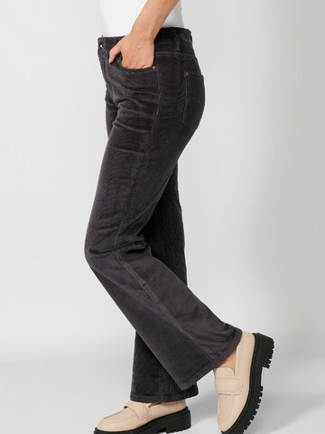 évasé Pantalon KOROSHI en gris