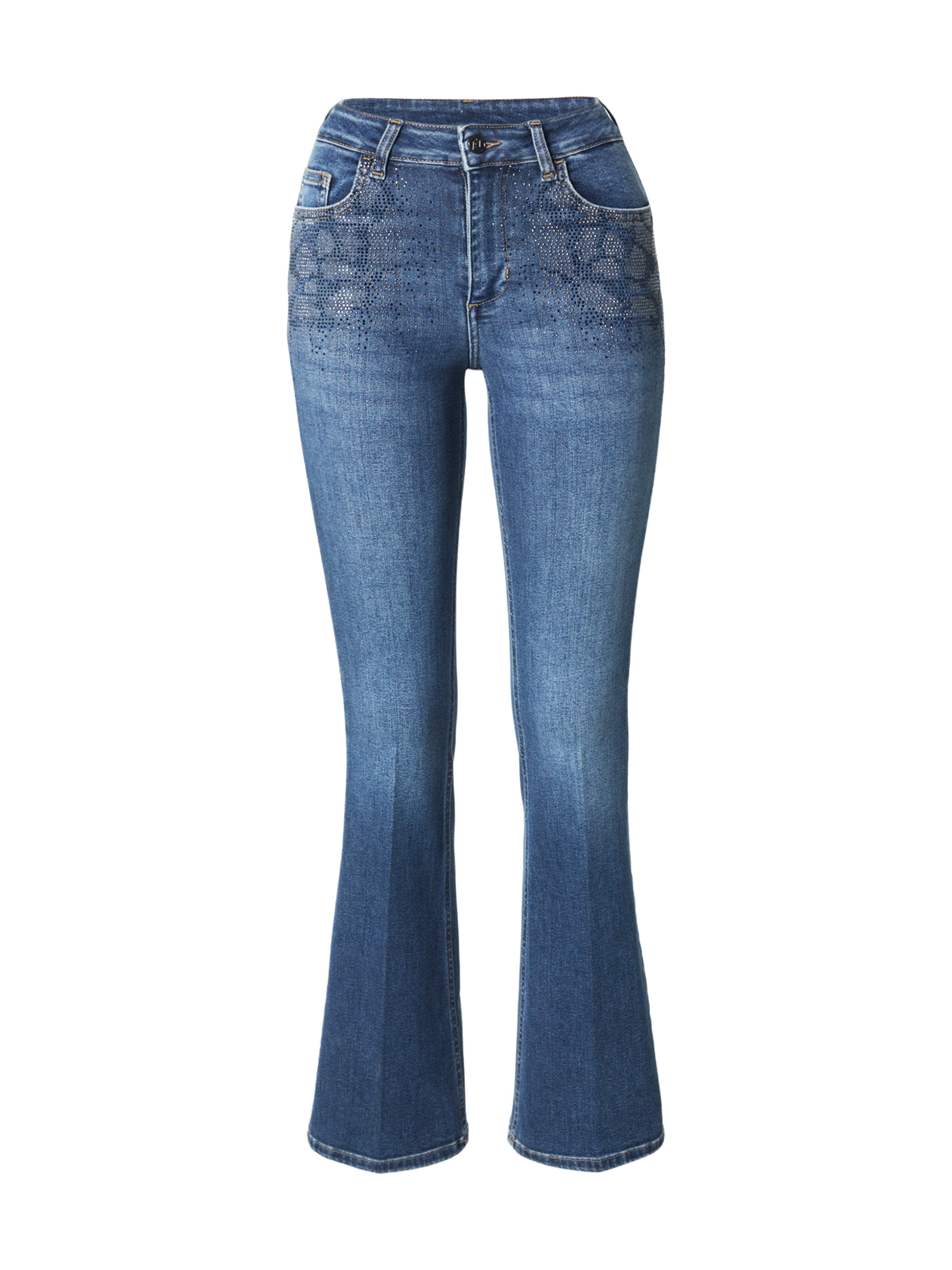 Liu Jo Bootcut Jeans 'BEAT' in Blau: Vorderseite