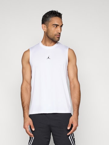 Jordan Функционална тениска 'ESS' в бяло: отпред