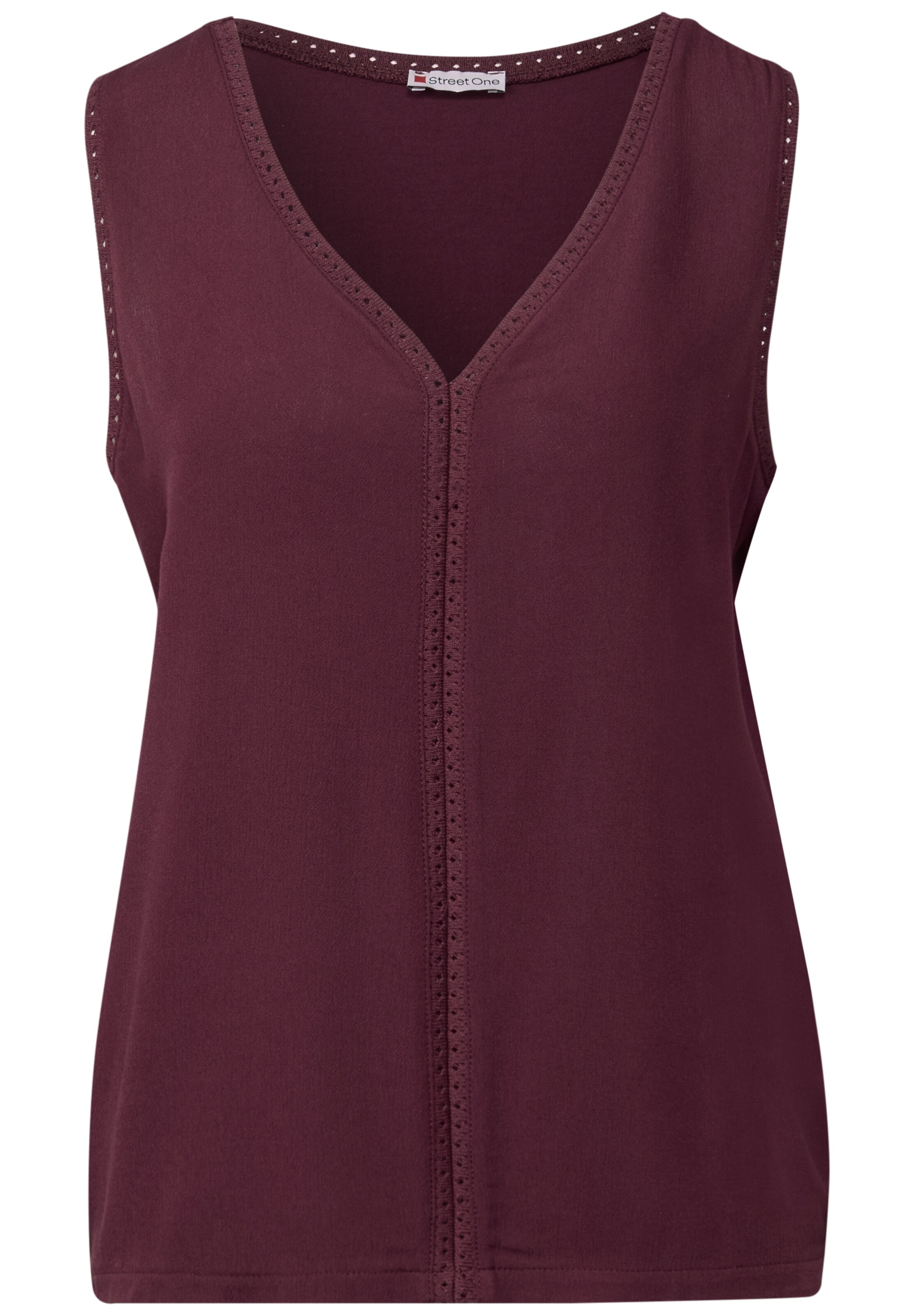 STREET ONE Top in Red: front