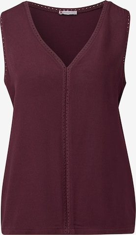 STREET ONE Top in Rot: Vorderseite