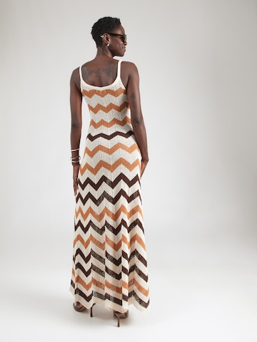 TOPSHOP - Vestido de malha 'FIONA' em cinzento