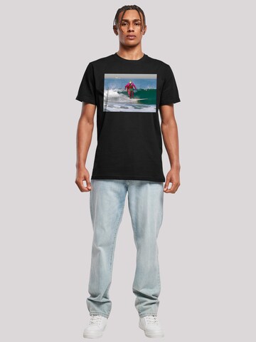 T-Shirt 'Batman TV Series Joker Surfing' F4NT4STIC en noir