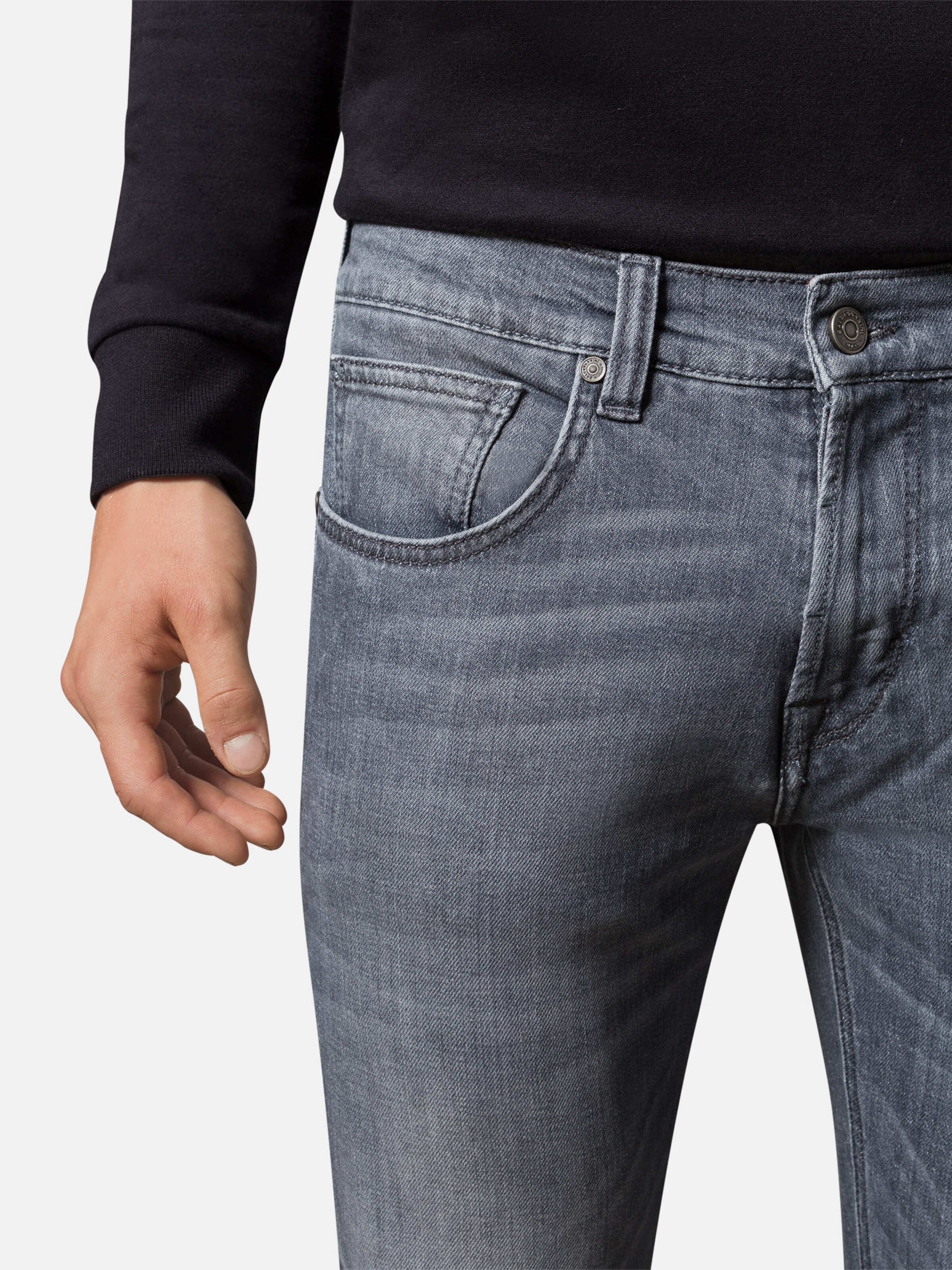 Männer Jeans Baldessarini Jeans 'John' in Grau - AI03514 Männer Jeans Baldessarini Jeans 'John' in Grau - AI03514