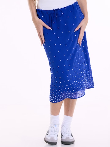 ABOUT YOU x Emili Sindlev Skirt 'Valeria' in Blue: front