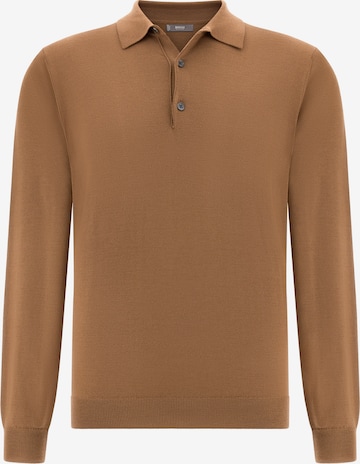 T-Shirt Boggi Milano en marron : devant
