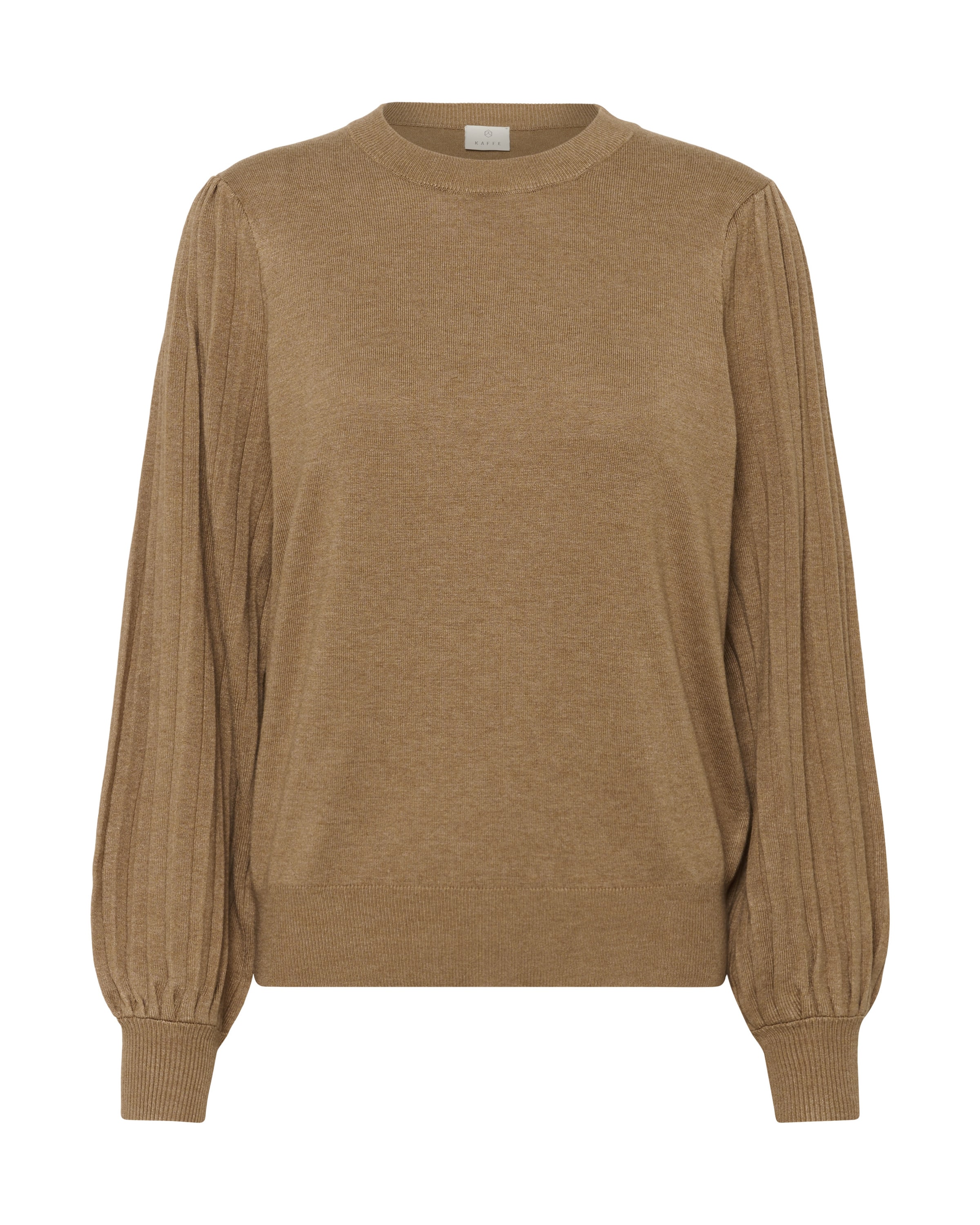 Kaffe Trui &#x27;KALone&#x27; in Bruin: voorkant