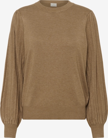 Pull-over 'KALone' Kaffe en marron : devant