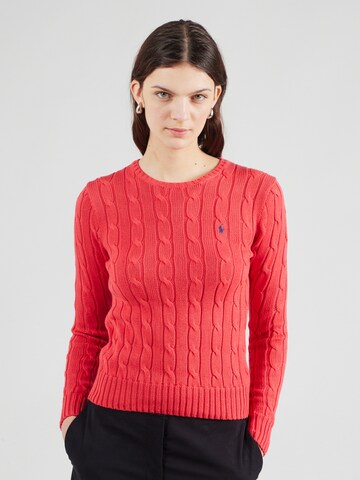Polo Ralph Lauren Sweter 'JULIANNA' w kolorze czerwony: przód