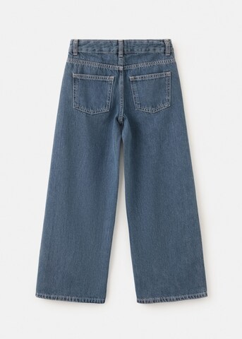 Wide leg Jeans 'ROSALIA' de la MANGO KIDS pe albastru
