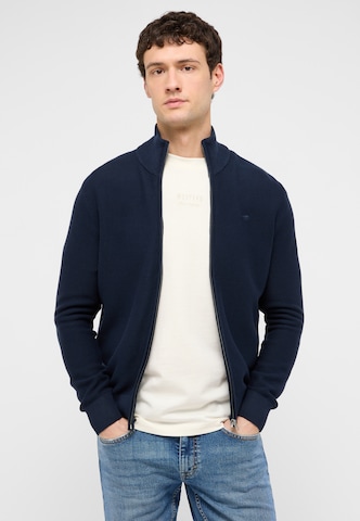 MUSTANG Strickjacke 'Escondido' in Blau: Vorderseite