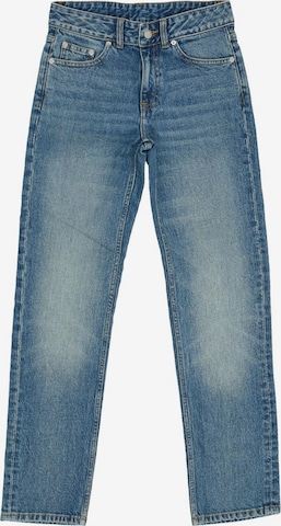 Dr. Denim Jeans 'Straw Mid Slim' in Blauw: voorkant