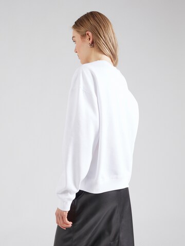 WEEKDAY Sweatshirt 'Essence Standard' in White