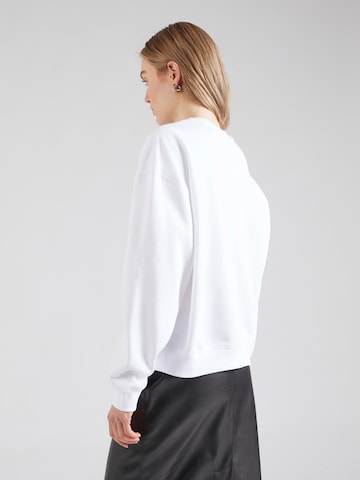 WEEKDAYSweater majica 'Essence Standard' - bijela boja