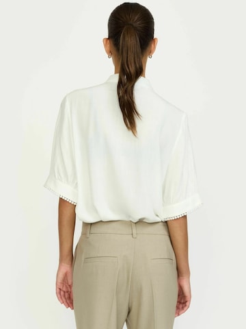 T-shirt ' SREbba ' Soft Rebels en blanc : derrière