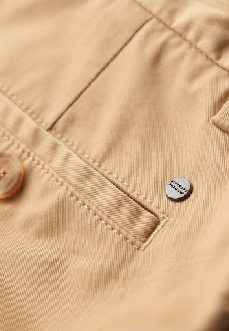 Superdry Úzky strih Chino nohavice - Béžová