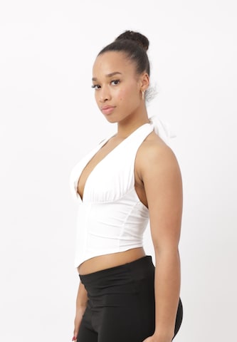 Elara Top in Weiß