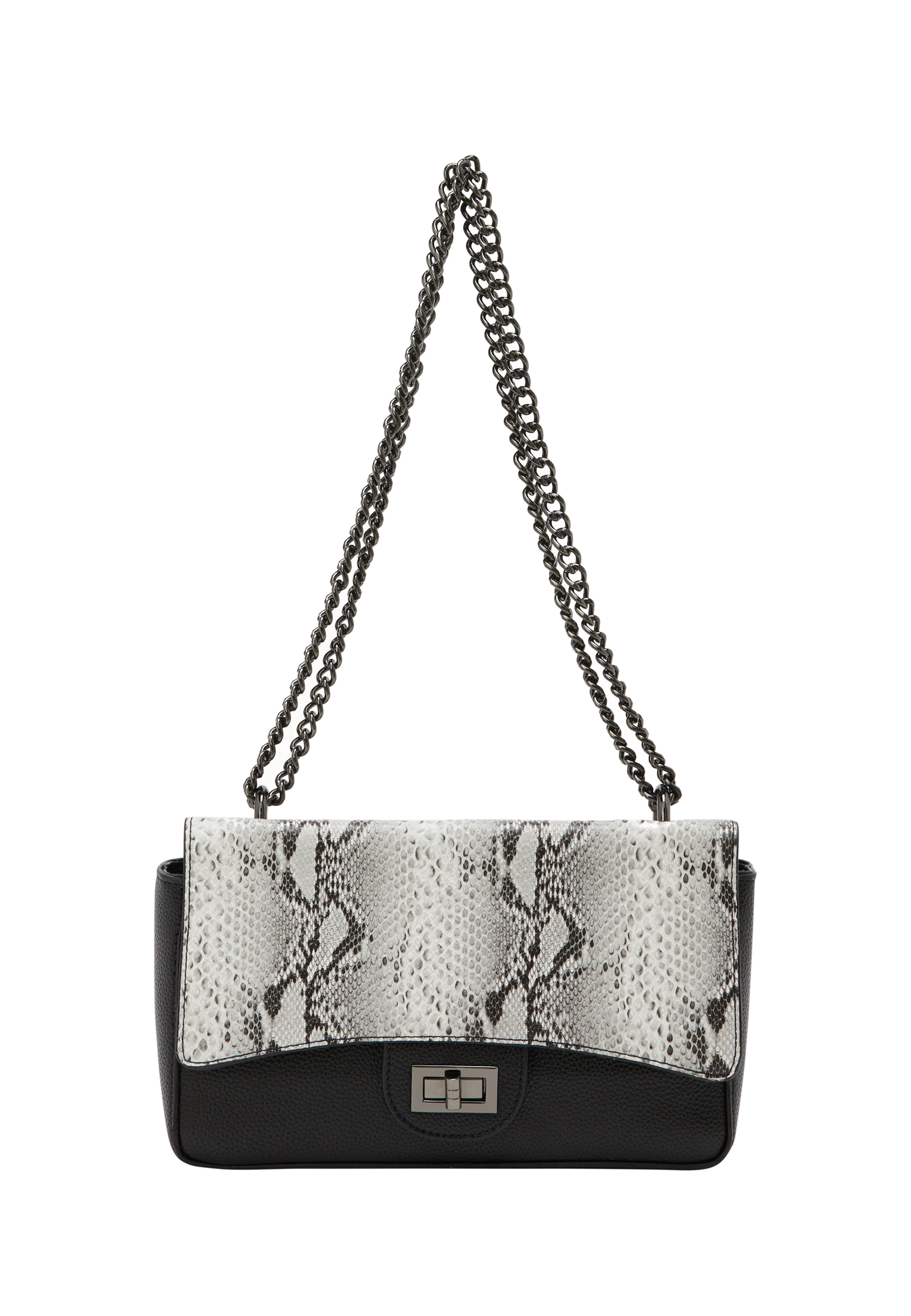 NAEMI Torba za čez ramo | črna / bela barva, Prikaz izdelka