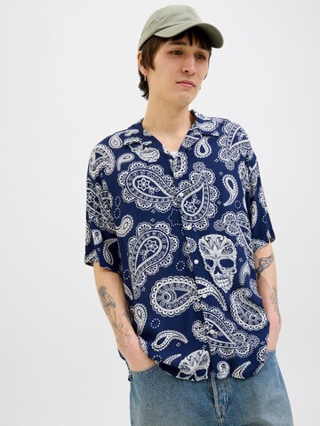 JACK & JONES Comfort Fit Skjorte i blå