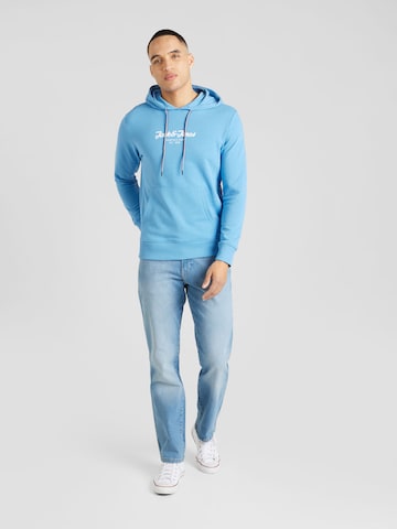 JACK & JONES Sweatshirt 'Henry' in Blau