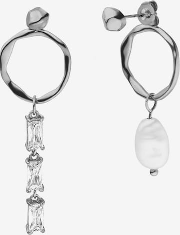 Boucles d'oreilles 'Elua' PURELEI en argent : devant