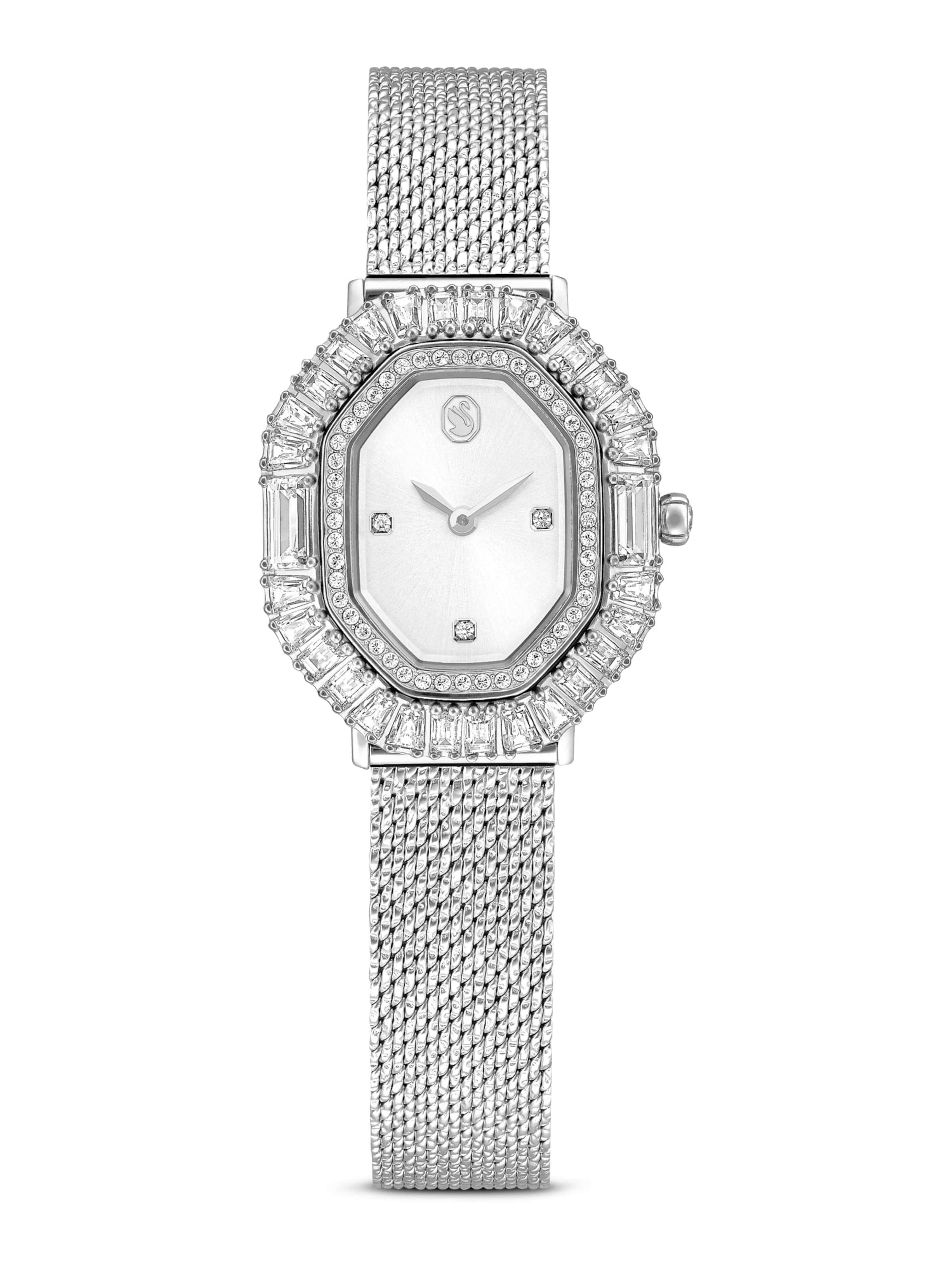 Swarovski Analógové hodinky 'Matrix' - Strieborná: predná strana