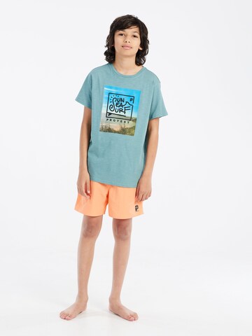 PROTEST Shirt 'PRTPeter JR' in Groen