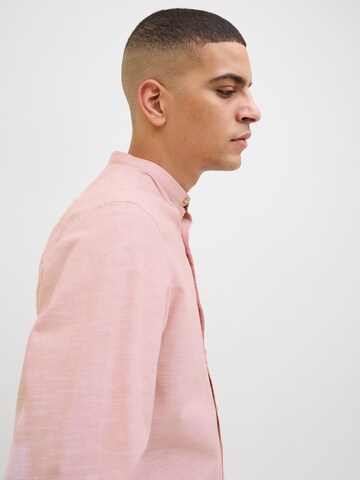 Slim fit Camicia 'JJESummer' di JACK & JONES in rosa