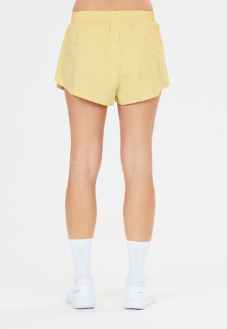 ENDURANCE Regular Sports trousers 'Comily' in Yellow