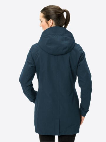 VAUDE Outdoor Coat 'Abelia' in Blue