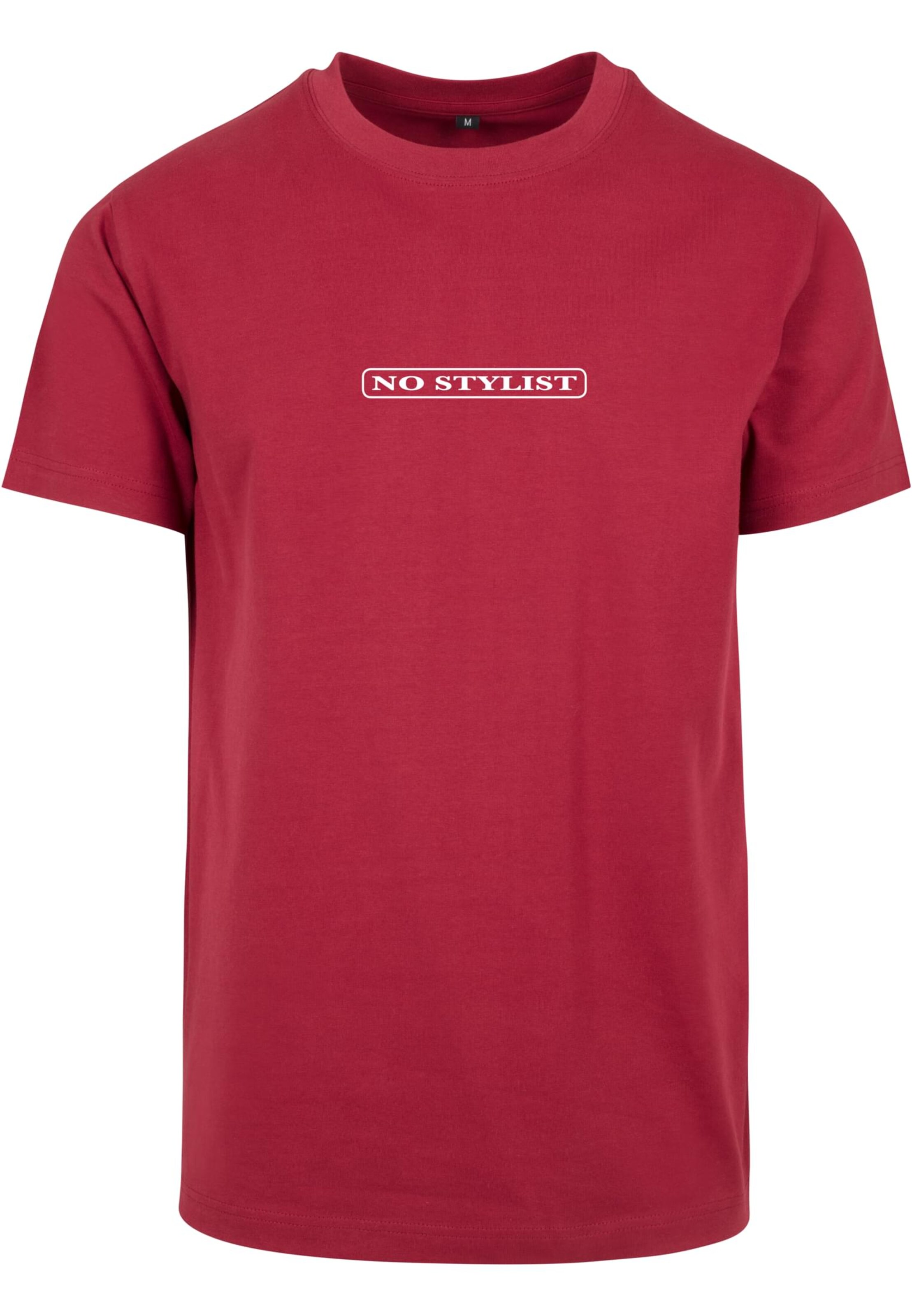 Mister Tee Shirt in Red: front