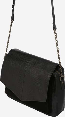 PIECES Shoulder Bag 'SELVA' in Black: front