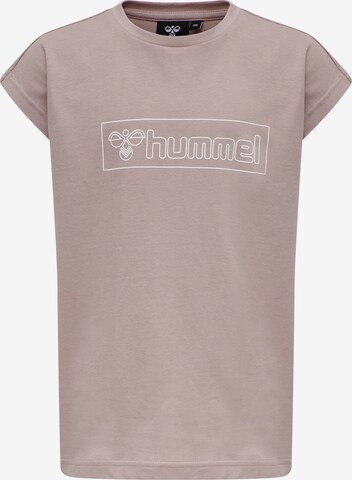 Hummel Shirt in Roze: voorkant