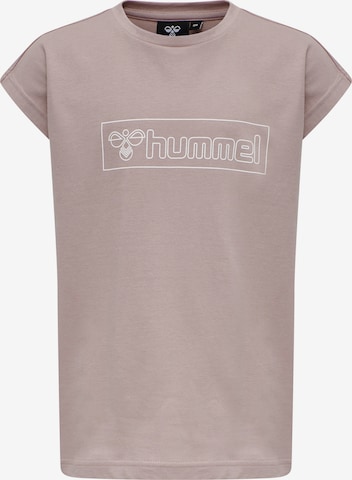 Hummel T-shirt i rosa: framsida