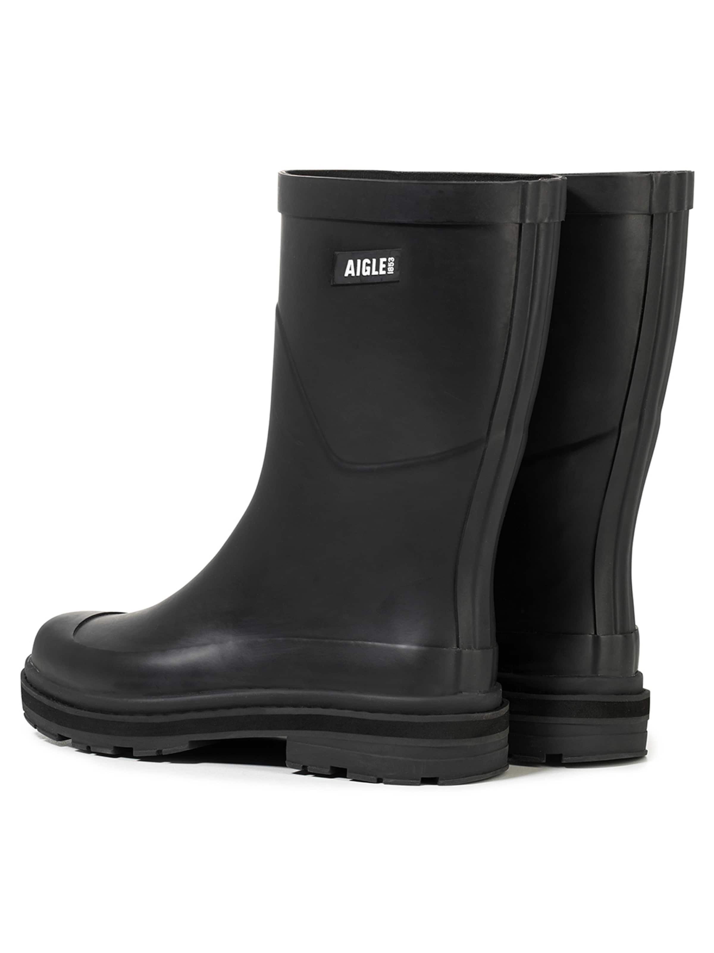 AIGLE Boots 'MID RAIN ' in Black