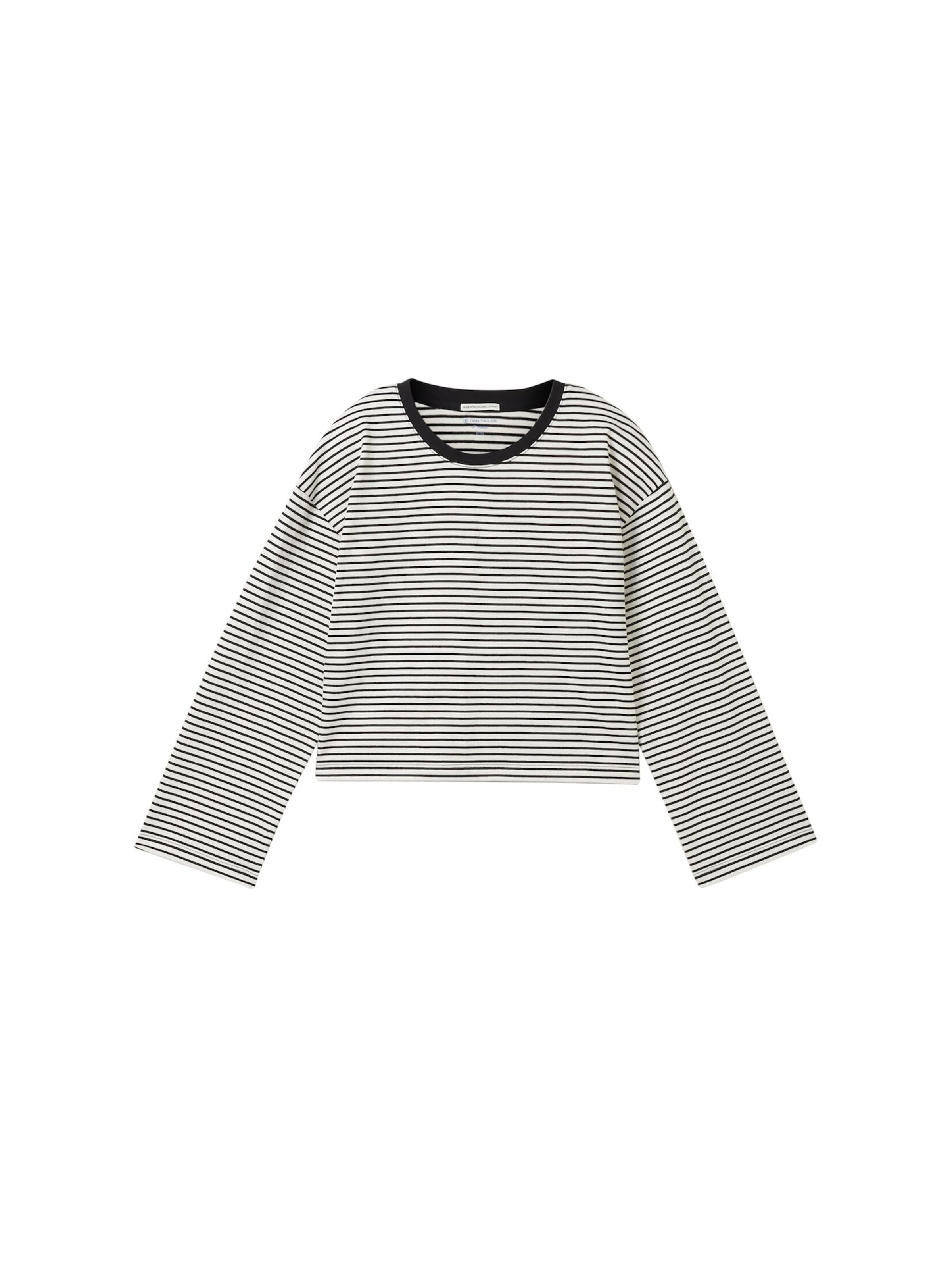 TOM TAILOR Μπλουζάκι σε γκρι: μπροστά