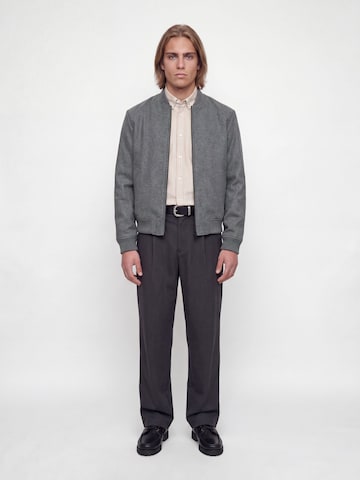 JACK & JONES Between-season jacket 'JJEJames' in Grey
