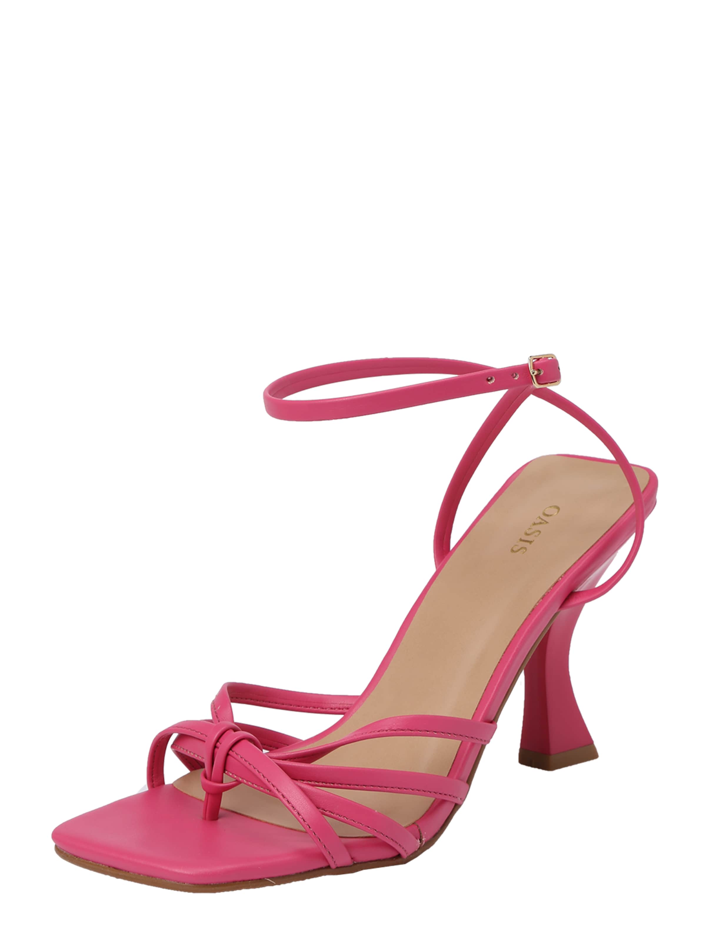 rožinė Oasis Šlepetės per pirštą: priekis