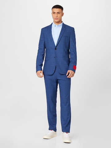 HUGO Red Slim fit Suit 'Arti/Hesten232X' in Blue: front